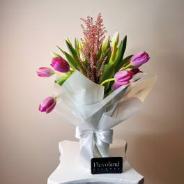 Tulips in a Vase