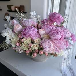 Peony Couture Vase