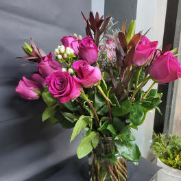 Rosas rosas