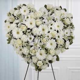 Full white Heart