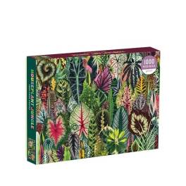 Box of a 1000-piece jungle leaf puzzle