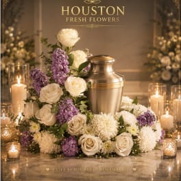 Purity Wreath Urn