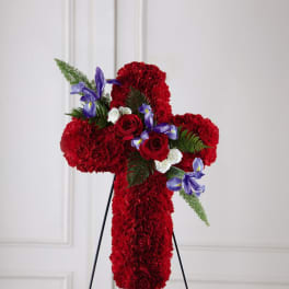 Faithful Hero™ Floral Cross