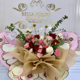 New! Butterfly garden bouquet