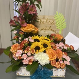 Basket Flowers