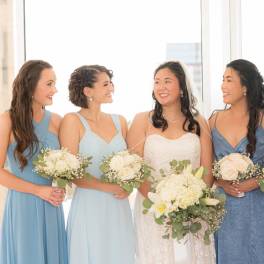 Bridesmaids Bouquet (Purity of love) Wedding