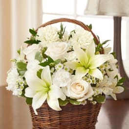 Peace, Prayers, & Blessings- All White