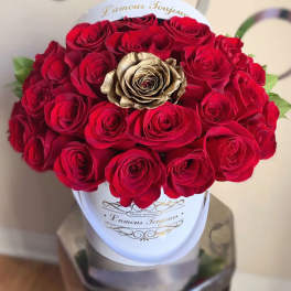 French Kiss Signature Box - Hollywood Same Day Flower Delivery