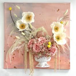 Eternal Blooms Canvas: Eternal Flowers