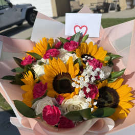 Mix sunflowers