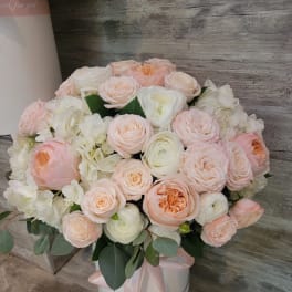 Soft box flowers