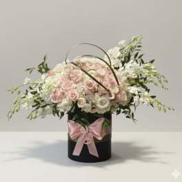 Welcome Baby Girl by Ritsa flowers