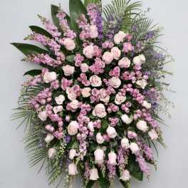 Pink and Lavender Spray