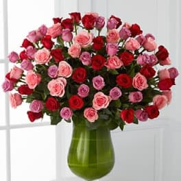 Heartfelt Luxury Rose Bouquet - 24-inch Premium Long-Stemmed Roses
