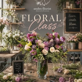 Flower Design Workshop August 22, 2026