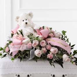 FTD Touch of Sympathy Casket Spray
