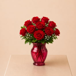 Fuchsia Romance Roses