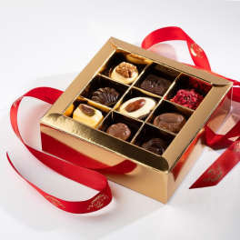 AJ Chocolate House 9pc Window Box