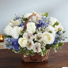 Nice basket bouquet