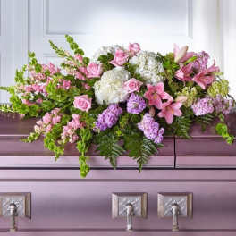 Heart's Tenderness Casket Spray