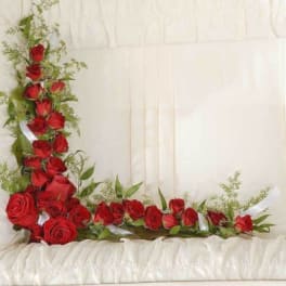 Corner of My Heart Casket Arrangement