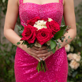 Pink and White Nosegay