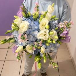 Something Blue Bridal Bouquet