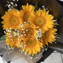 Golden Hour Sunflower Bouquet