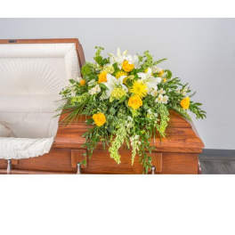 Radiant Gates Casket Spray
