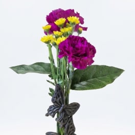 Rain Gauge Flower Bouquet