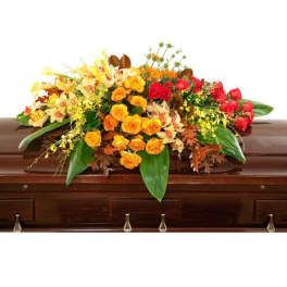 Last Sunset Casket Spray