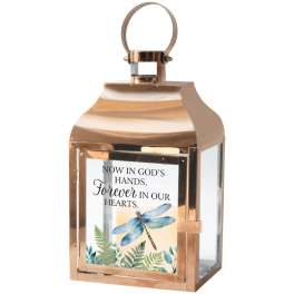 "In our Hearts" Lighted Lantern