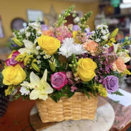 Spring Blossom Basket
