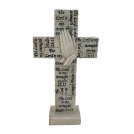 Cross Statue Memorial Stone