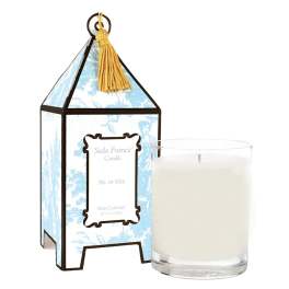 Sel de Mer Classic Toile Pagoda Box Candle by Seda France