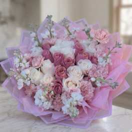 Blush Garden Luxury Arrangement