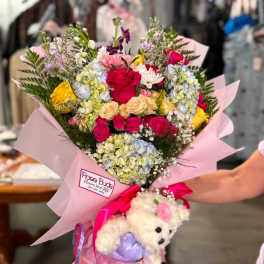 Ballerina Bear Bouquet by Rose Buds