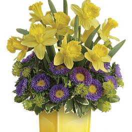 Teleflora's Playful Springtime Daffodil Bouquet