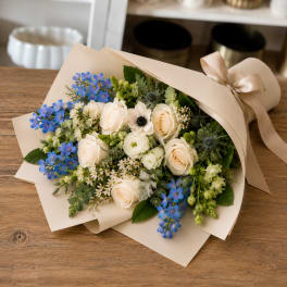 Something Blue Bouquet – Same-Day Flower Delivery Los Angeles