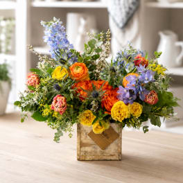 Wild Spring Cottage – Garden Style Flower Arrangement (Same-Day Delivery Los Angeles)
