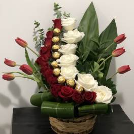 Cascade Floral Arrangement