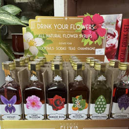 Drink Your Flowers All Natural Flower Syrups