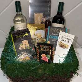 Red & White Wine Gift Basket