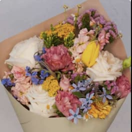 wrapped bouquet