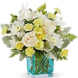 Teleflora's Evergreen Meadows Bouquet