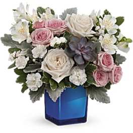 Teleflora's Enchanting Blue Bouquet