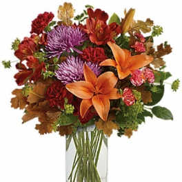 Teleflora's Fall Brights Bouquet