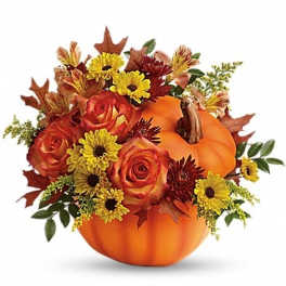 Teleflora's Warm Fall Wishes Bouquet