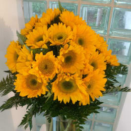 25 Sunny Sunflowers.