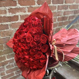 50 Rose LUX Bouquet - Simi Valley Florist